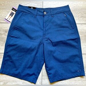 O'Neill Men's Blue 2 Way Stretch Shorts Inseam 10" Size 30 NWT